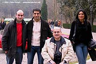 Fede y Sergi con Marc Gen y su compaera Eva (2005)