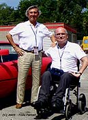 Con Leonardo Fioravanti, en el 25 Aniversario 
del Ferrari GTO en Barcelona - Junio de 2009