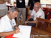 Con Leonardo Fioravanti en el 25 Aniversario 
del Ferrari GTO en Barcelona - Junio de 2009