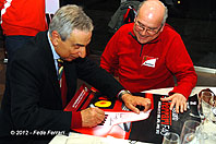 Junto a Nicola Materazzi, creador del Ferrari F40, durante el 25 Aniversario del Ferrari F40 en Barcelona - Abril de 2012