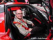 De copiloto de Juan, a bordo de su Enzo, durante el 25 Aniversario del Ferrari F40 en Barcelona (Circuit de Catalunya) - Abril de 2012