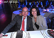 Con Stoyka, durante la cena de gala organizada durante las Finales Mundiales Ferrari 2012, celebradas en Valencia