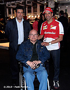 Con Marc Gen y Josep Rodriguez, en la Nit del Motor del Saln del Automvil de Barcelona 2013