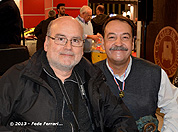 Junto a Joan Viladelprat, en el Saln Auto Retro Barcelona 2013