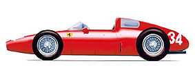 Ferrari 246P GP Monaco 1960